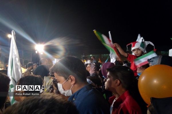 گردهمایی عاشقان ولی عصر در شهرستان رباط‌کریم و پرند
