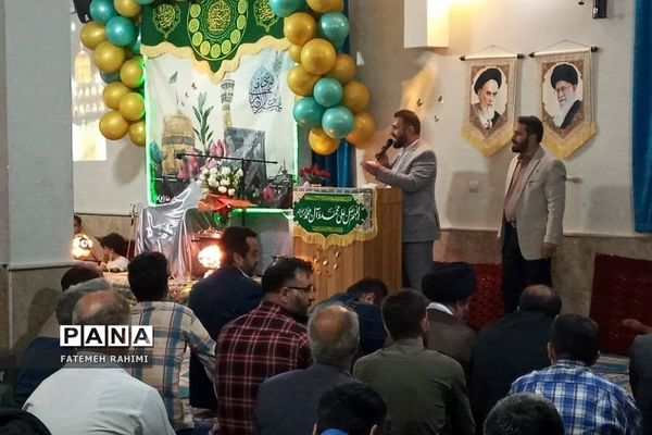 برگزاری جشن میلاد در مسجد امام رضا (ع)  فاز ۸ شهرستان پردیس