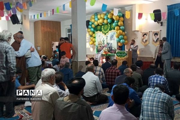 برگزاری جشن میلاد در مسجد امام رضا (ع)  فاز ۸ شهرستان پردیس