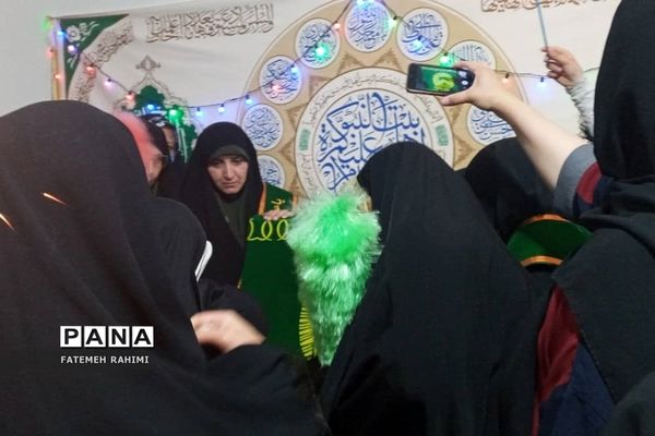 برگزاری جشن میلاد در مسجد امام رضا (ع)  فاز ۸ شهرستان پردیس