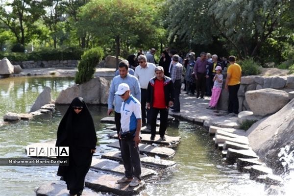 برگزاری همایش بزرگ پیاده‌روی خانوادگی در بوستان کوهسنگی مشهد