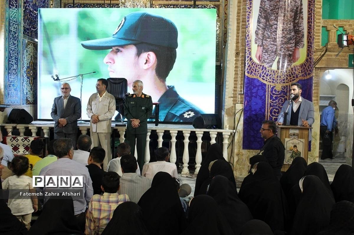 ششمین سالگرد شهادت شهید دهه هفتادی مدافع حرم «عباس دانشگر» در سمنان