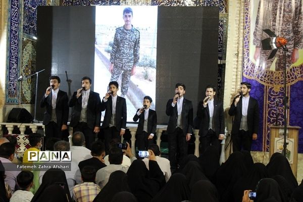 ششمین سالگرد شهادت شهید دهه هفتادی مدافع حرم «عباس دانشگر» در سمنان