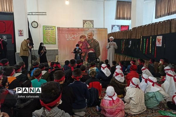 نسل سلیمانی‌ها به استقبال شهید گمنام در رودهن