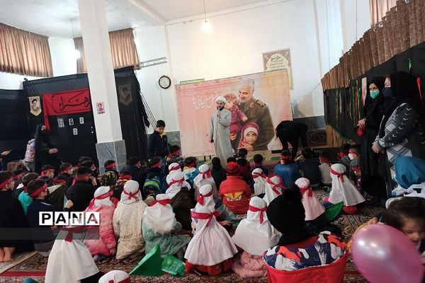 نسل سلیمانی‌ها به استقبال شهید گمنام در رودهن