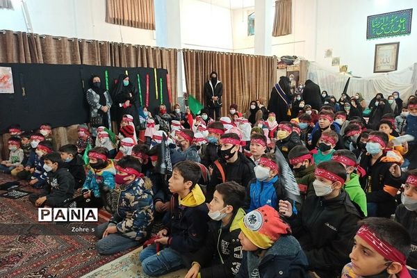 نسل سلیمانی‌ها به استقبال شهید گمنام در رودهن