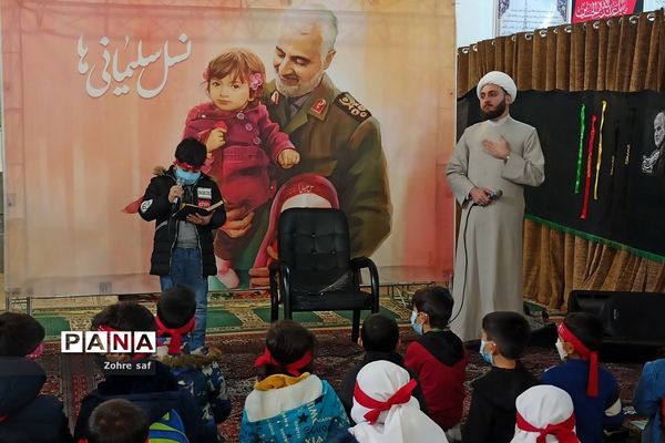 نسل سلیمانی‌ها به استقبال شهید گمنام در رودهن