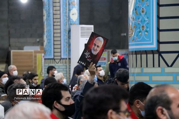 بزرگداشت سالگرد شهادت شهید حاج قاسم سلیمانی در شهرقدس