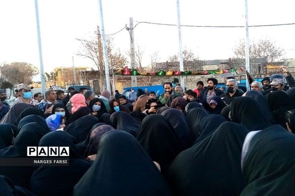 حضور شهید گمنام در شهر جعفریه و روستای باقرآباد قم