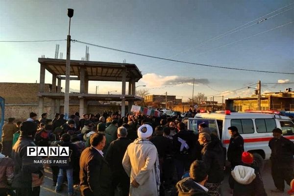 حضور شهید گمنام در شهر جعفریه و روستای باقرآباد قم