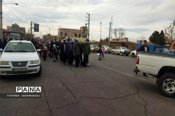 حضور شهید گمنام در شهر جعفریه و روستای باقرآباد قم