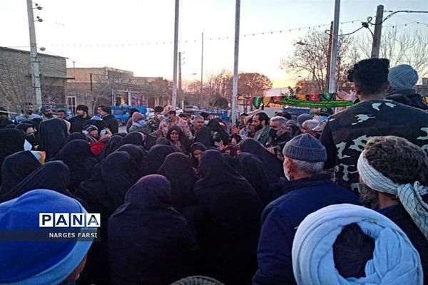 حضور شهید گمنام در شهر جعفریه و روستای باقرآباد قم