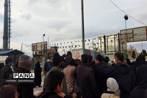 حضور شهید گمنام در شهر جعفریه و روستای باقرآباد قم