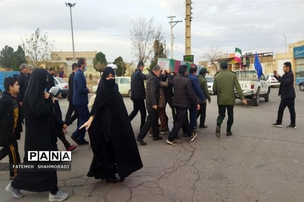 حضور شهید گمنام در شهر جعفریه و روستای باقرآباد قم