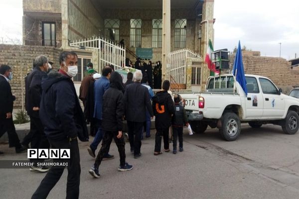 حضور شهید گمنام در شهر جعفریه و روستای باقرآباد قم