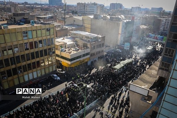 تشییع پیکرهای ۱۵۰ شهید دوران دفاع مقدس