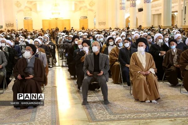 دیدار مردم قم با رهبر انقلاب در سالروز قیام 19 دی
