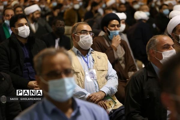 دیدار مردم قم با رهبر انقلاب در سالروز قیام 19 دی