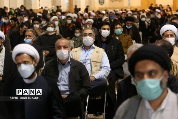 دیدار مردم قم با رهبر انقلاب در سالروز قیام 19 دی