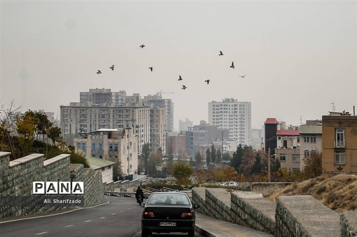 16 ایستگاه کیفیت هوای تهران در وضعیت قرمز