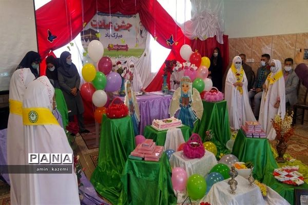 جشن عبادت دانش‌آموزان دبستان داراب‌گرد استان فارس