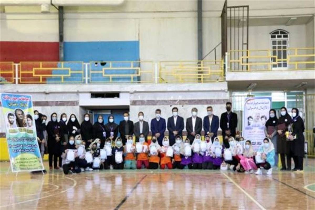 مسابقات داژبال مدارس ابتدایی دختران دشتستان برگزار شد