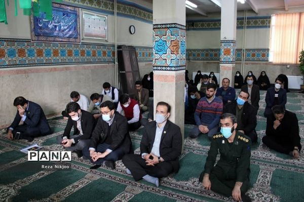 برگزاری آیین وصال و استقبال از پیکر مطهر شهید گمنام در بهارستان یک