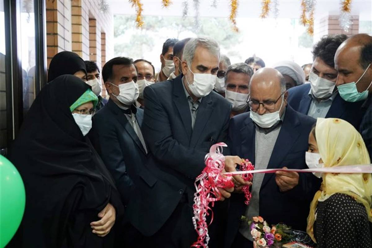 افتتاح دبیرستان 9 کلاسه خیرساز توسط وزیر آموزش و پرورش