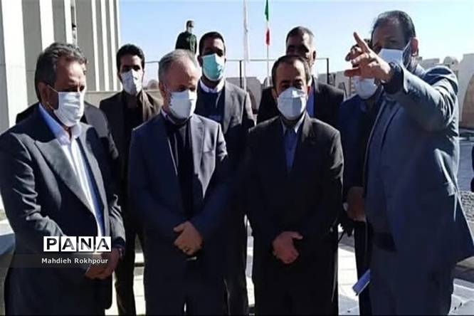 بازدید استاندار خراسان جنوبی از پاویون فرودگاه بینالمللی شهید کاون بیرجند