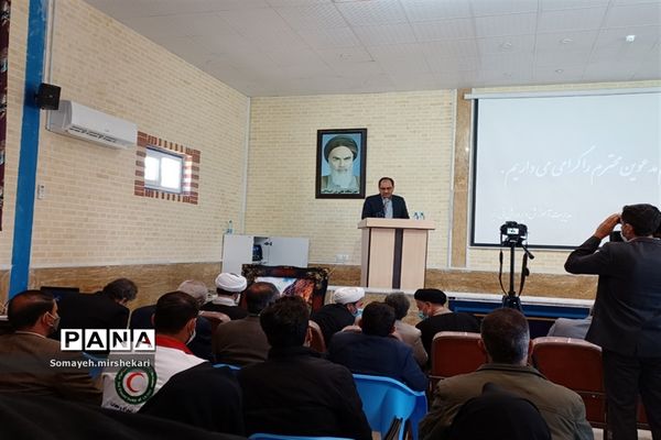 آیین تکریم و معارفه روسای سابق و جدید اداره آموزش و پرورش شهرستان نی ریز