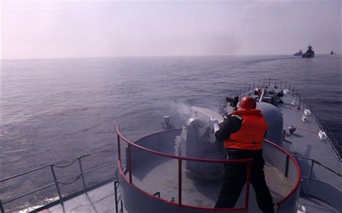 ناو‌های ایران، چین و روسیه به سمت اهداف دریایی تیراندازی کردند