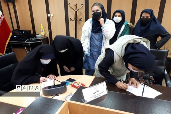 برگزاری انتخابات مجلس دانش‌آموزی دختر و پسر ناحیه ۳ کرج