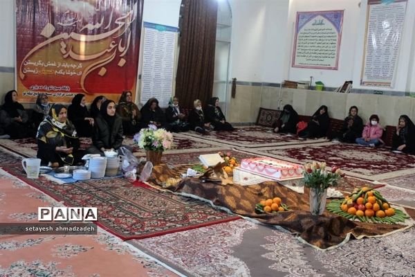 مراسم ولادت حضرت زهرا و روز مادر در روستای تیله نو