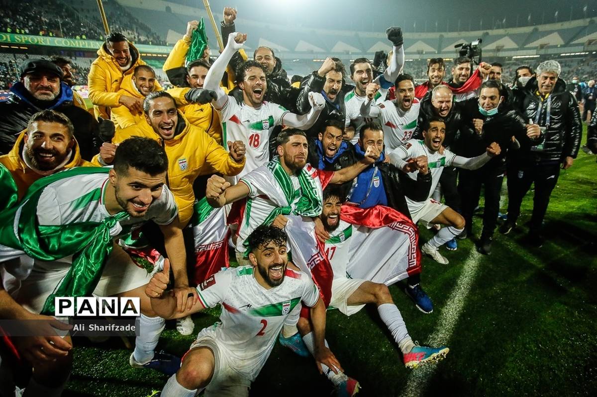 صعود تیم فوتبال ایران به جام جهانی 2022
