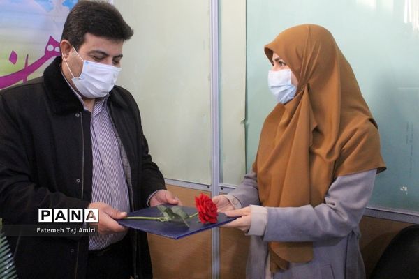 مراسم تجلیل از همکاران سازمان دانش‌آموزی استان بوشهر
