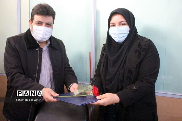 مراسم تجلیل از همکاران سازمان دانش‌آموزی استان بوشهر