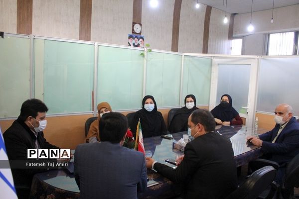 مراسم تجلیل از همکاران سازمان دانش‌آموزی استان بوشهر