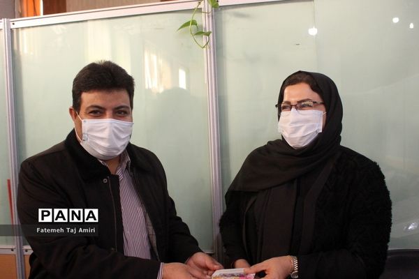 مراسم تجلیل از همکاران سازمان دانش‌آموزی استان بوشهر