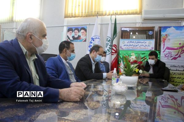مراسم تجلیل از همکاران سازمان دانش‌آموزی استان بوشهر