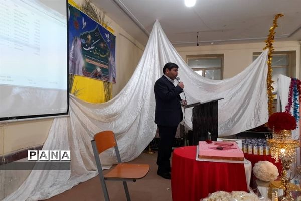 برگزاری جشن تکلیف دختران در مدارس شهرستان حمیدیه