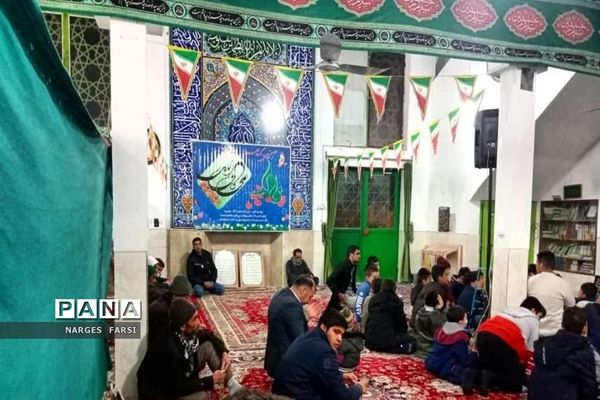 مراسم جشن میلاد حضرت زهرا(س) در مدارس شهرستان جعفرآباد