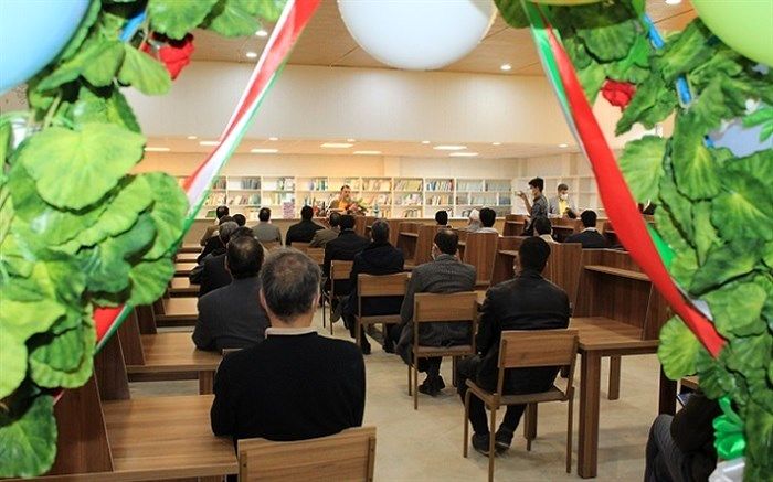 پنجمین کتابخانه مجهز به سالن مطالعه مدارس گنبد افتتاح شد