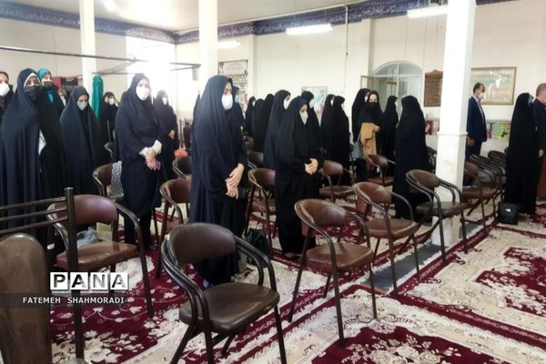 تجلیل از بانوان برتر شاغل در آموزش و پرورش شهرستان جعفرآباد