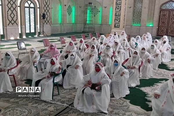 برگزاری جشن تکلیف دختران مدرسه شهید آتوت منطقه ۱۴