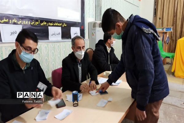برگزاری یازدهمین انتخابات مجلس دانش‌آموزی بام و صفی آباد