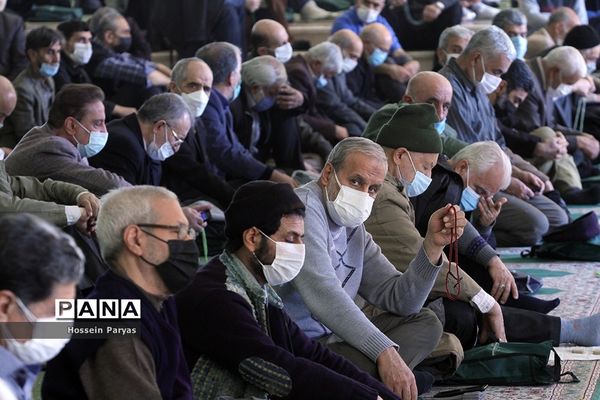 راهپیمایی  نمازگزاران تهرانی در حمایت از مردم مظلوم یمن