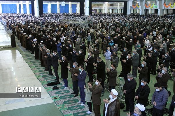 راهپیمایی  نمازگزاران تهرانی در حمایت از مردم مظلوم یمن