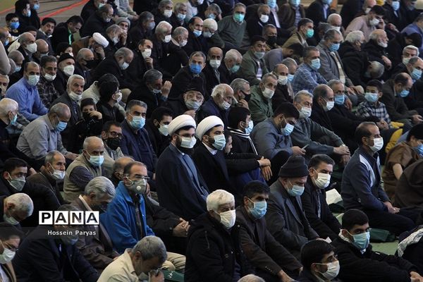 راهپیمایی  نمازگزاران تهرانی در حمایت از مردم مظلوم یمن