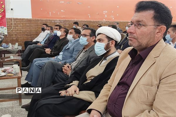 آیین زنگ انقلاب در مدارس شهرستان امیدیه