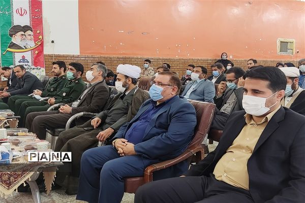 آیین زنگ انقلاب در مدارس شهرستان امیدیه